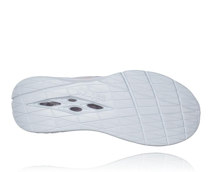 Hoka One One Mens Running Shoes - Carbon X-SPE - White/Blue - DICR09284
